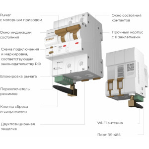 Автоматический выключатель Автоматические выключатели W1002P6301