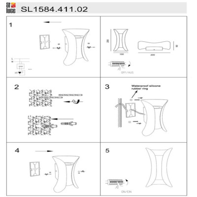 Архитектурная подсветка Cosetto SL1584.411.02